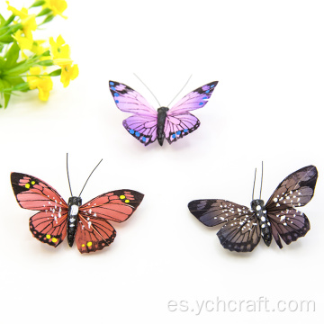 Decoración de mariposas en la pared